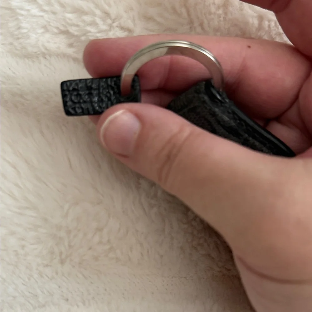 Coach Black Key Holder - Picture 2 of 4